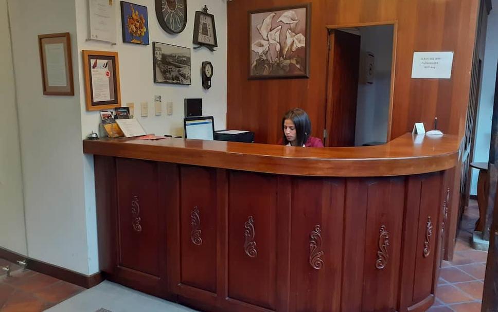 Receptionist Billede